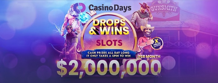 Join The Drops & Wins Tournament with Casino Days