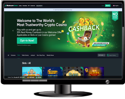 Bitcoin Games Casino Website