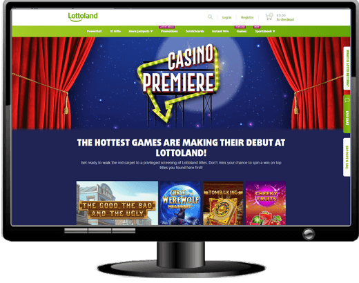 LottoLand Casino Website