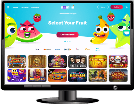 Nomini Casino Website