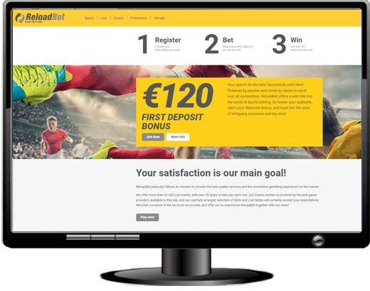 ReloadBet Casino Website